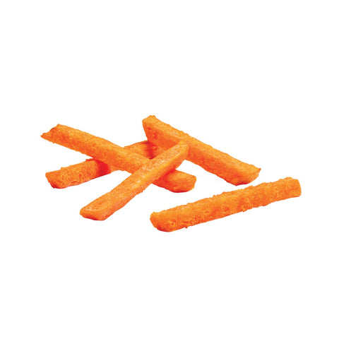 Simplot Sweets 3/8 inch Straight Cut Sweet Potato Fries, 2.5 Pound -- 6 per case.