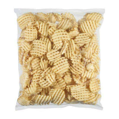Simplot Bent Arm Ale Beer Battered Lattice Cut Fries, 4.5 Pound -- 6 per case