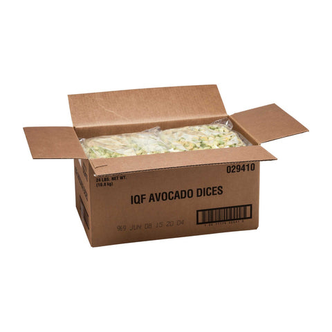 Simplot Harvest Fresh Avocados - Avocado Dices, 2 Pound -- 12 per case.