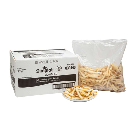 Conquest Skin On Potato Fries, 5 Pound -- 6 per case