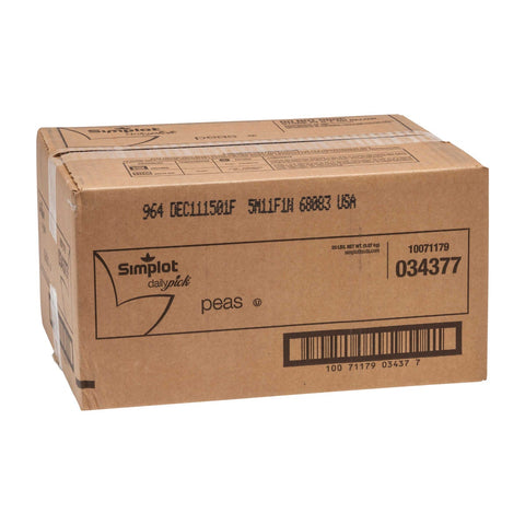 Simplot Daily Pick Peas, 20 Pound.