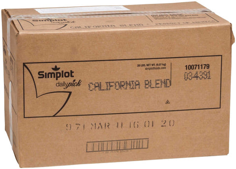 Simplot Daily Pick California Vegetable Blend, 20 Pound