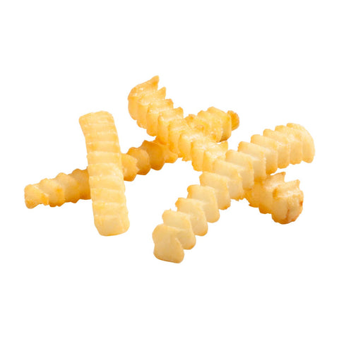 Infinity Deep V Crinkle Cut Fries, 5 Pound -- 6 per case.