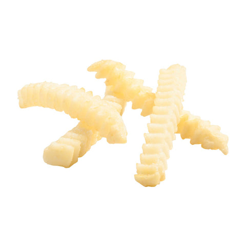 Infinity Deep V Crinkle Cut Fries, 5 Pound -- 6 per case.