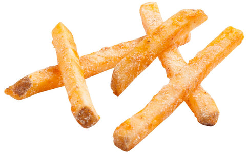SeasonedCrisp LesSodium Savory 5/16 x 3/8 inch Straight Cut Fries, 5 Pound -- 6 per case