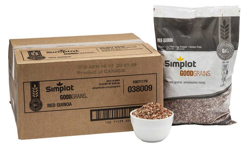 Simplot Good Grains Red Quinoa, 2.5 Pound -- 6 per case.