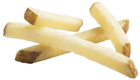 Conquest Delivery Plus Clear Coated Skin On Straight Cut Fries, 5 Pound -- 6 per case
