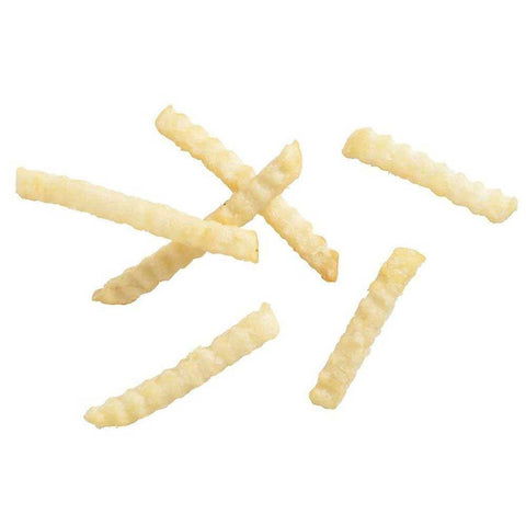 Simplot Conquest Delivery+ Clear Coated Crinkle Cut Fries, 5 Pound -- 6 per case.