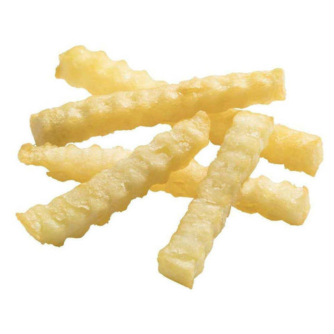 Simplot Conquest Delivery+ Clear Coated Crinkle Cut Fries, 5 Pound -- 6 per case.