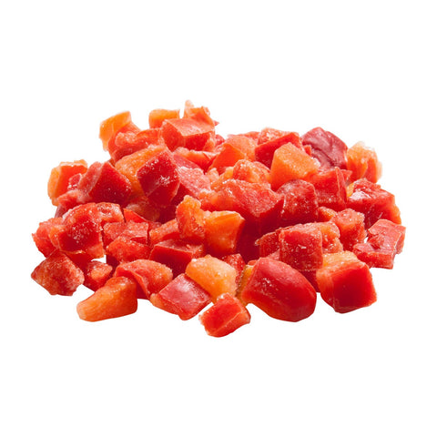 Simplot Classic Diced Red Pepper, 2 Pound -- 12 per case