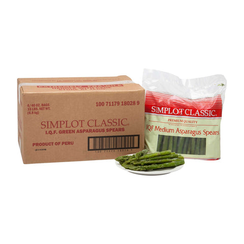 Simplot Classic Asparagus Vegetable, 2.5 Pound -- 6 per case.