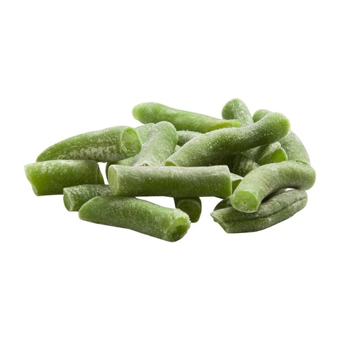 Simplot Regular Cut Green Beans - 32 oz. package, 12 packages per case