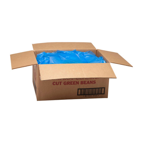 Simplot Regular Cut Green Beans - 20 lb. package, 1 package per case