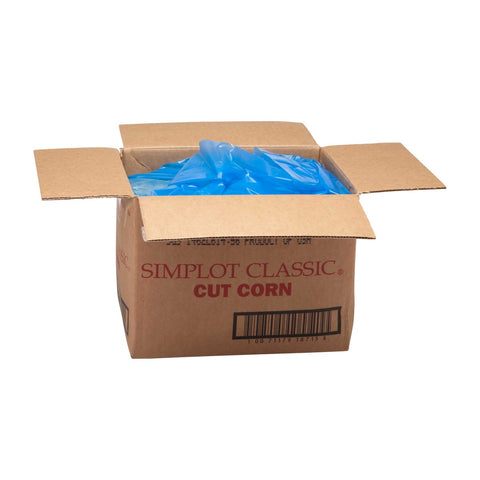 Simplot Golden Jubilee Cut Corn - 20 lb. bag, 1 bag per case