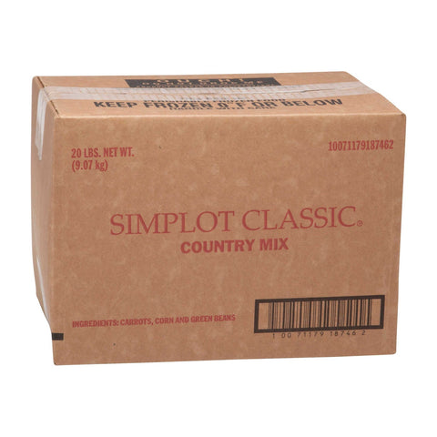 Simplot Country Mix - 20 lb. package, 1 package per case