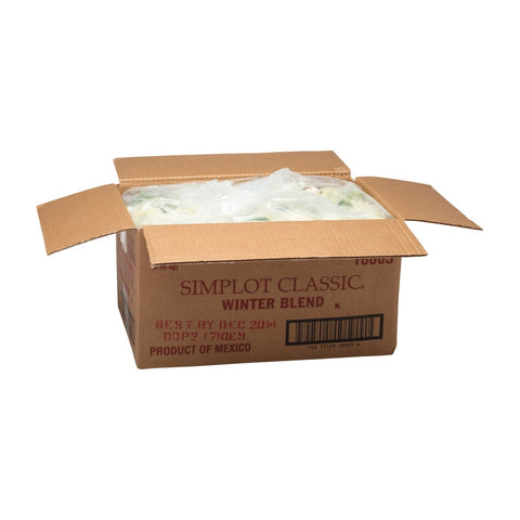 Simplot Winter Vegetable Blend - 20 lb. package, 1 package per case