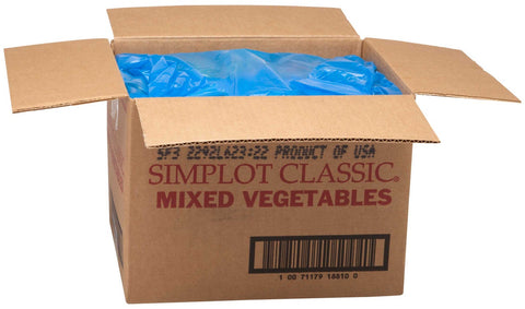 Simplot 5 Way Mixed Vegetable Blend, 20 Pound