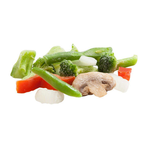 Simplot Oriental Vegetable Blend - 32 oz. package, 12 packages per case