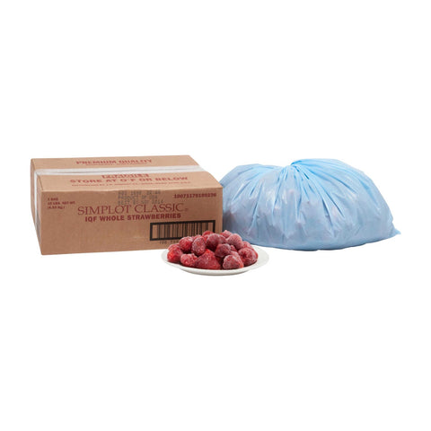 Simplot Classic Whole Strawberry Fruit, 10 Pound.