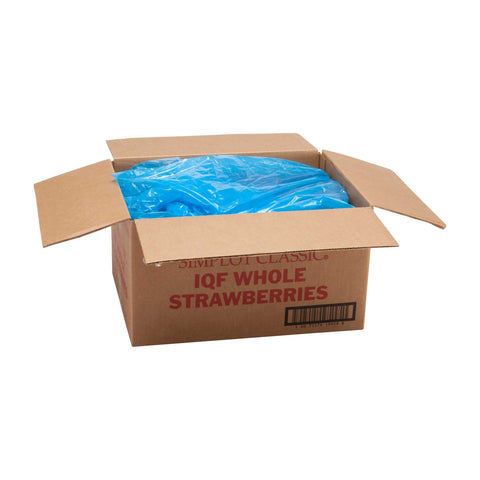 Simplot Classic Whole Strawberry Fruit, 30 Pound.