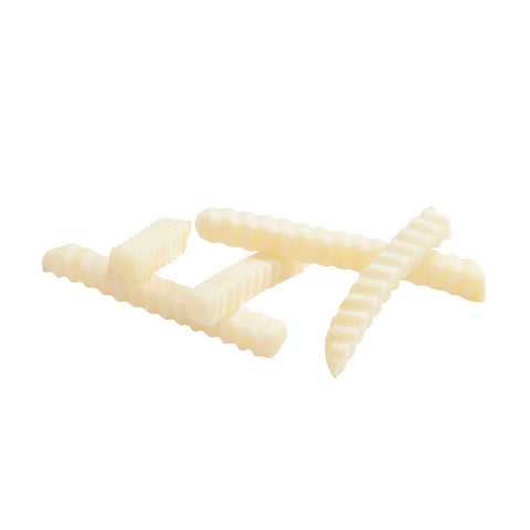 Simplot Sun Crop Extra Large Fancy Crinkle Cut Potato French Fry, 5 Pound -- 6 per case.