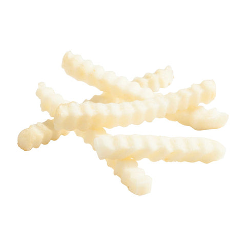 Simplot Pride Crinkle Cut Potato French Fry, 5 Pound -- 6 per case.