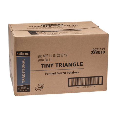 Simplot Tiny Triangle Potato French Fry, 5 Pound -- 6 per case.