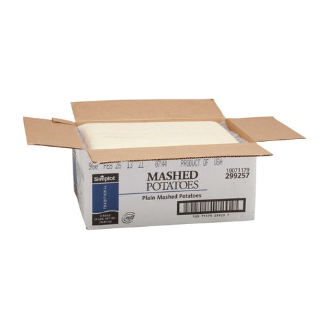 Simplot Classic Plain Mashed Potato, 4 Pound -- 6 per case.
