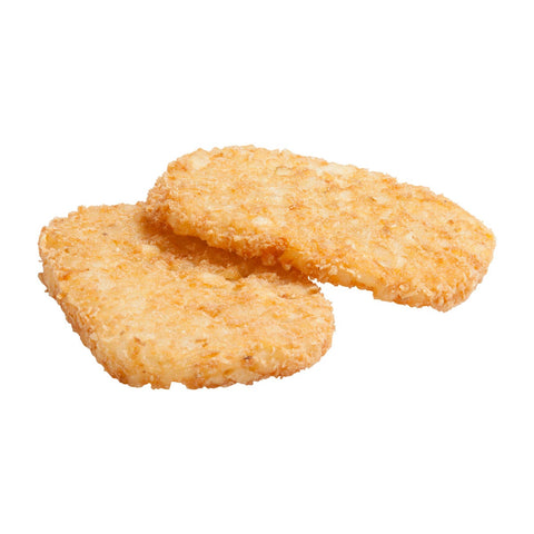 Simplot Hash Brown Patty, 2.25 Ounce - 10 per pack -- 12 packs per case.