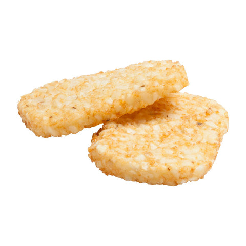 Simplot Hash Brown Patty, 2.25 Ounce - 10 per pack -- 12 packs per case.