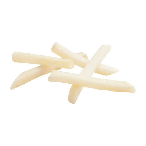 Simplot Blue Ribbon Straight Cut Potato Fries, 5 Pound -- 6 per case.