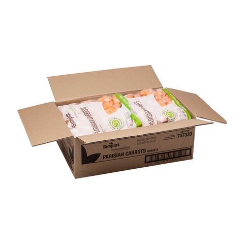 Simplot Culinary Select Parisian Carrot, 2.5 Pound -- 6 per case.