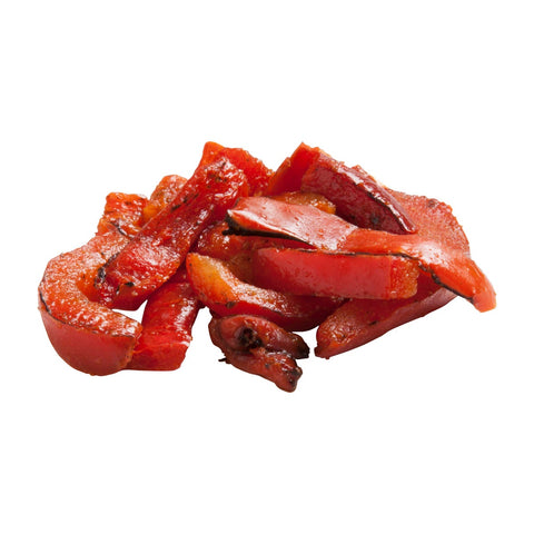 Simplot Roast Works Flame Roasted Red Pepper, 2.5 lb. package, 6 packages per case.