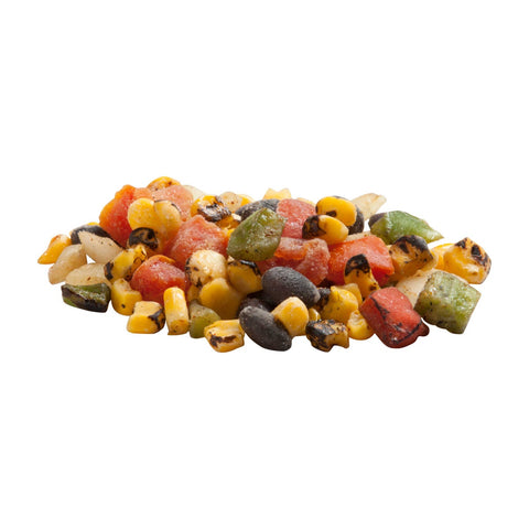 RoastWorks Flame Roasted Corn and Black Bean Fiesta Mix, 2.5 pound -- 6 per case
