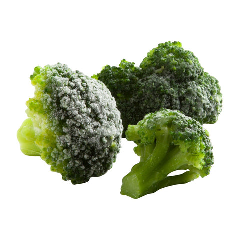 Simplot IQF Broccoli Florets - 32 oz. package, 12 packages per case