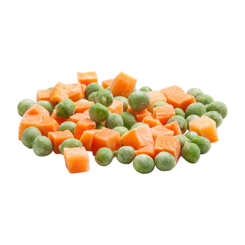 Simplot Peas & Diced Carrots - 20 lb. package, 1 package per case