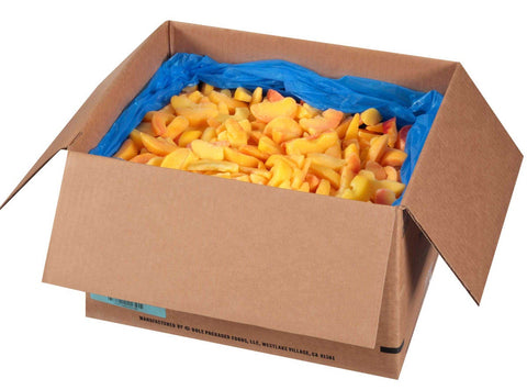 Dole Sliced Peach Fruit, 30 Pound
