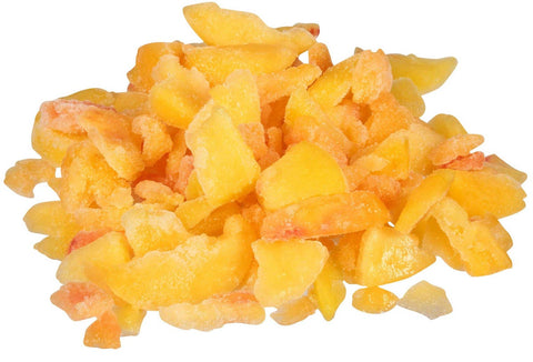 Dole 5/8 inch Peach Fruit Chunks, 30 Pound