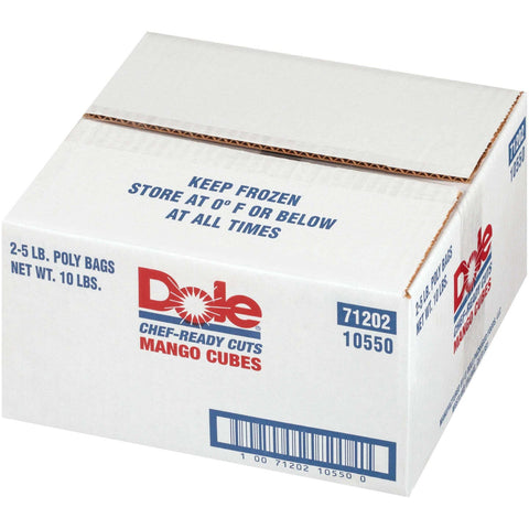 Dole Individual Quick Frozen Mango Cube, 5 Pound -- 2 per case.