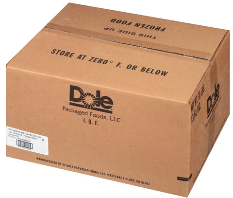 Dole Individually Quick Frozen Mango Bits and Pieces, 30 Pound
