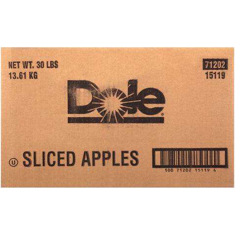 Dole Individual Quick Frozen Sliced Apple, 30 Pound.