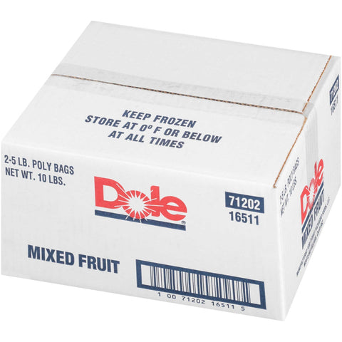 Dole Individual Quick Frozen Mixed Fruit, 5 Pound -- 2 per case.