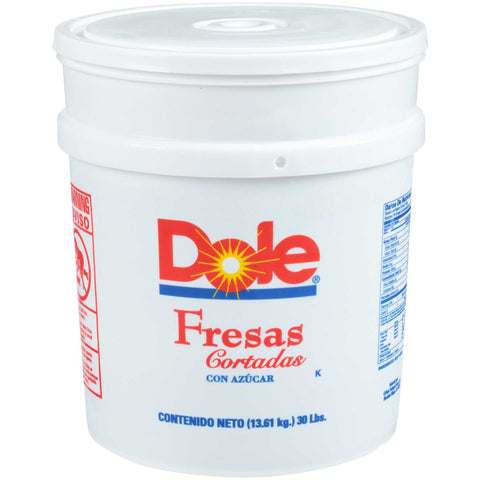 Dole Sliced Strawberry - Dry Sugar, 30 Pound.