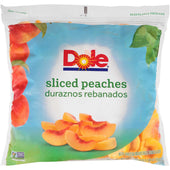 Dole Individual Quick Frozen Sliced Peach, 5 Pound -- 2 per case.