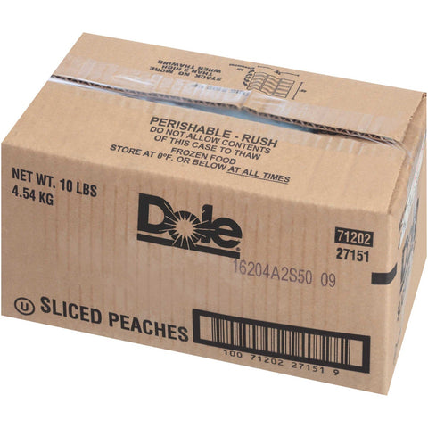 Dole Sliced Peach in Syrup, 10 Pound.