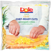 Dole Individual Quick Frozen Cubed Pineapple, 5 Pound -- 2 per case.