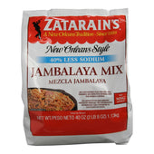 Zatarain`s Reduced Sodium Jambalaya Mix, 40 oz. -- 6 per case