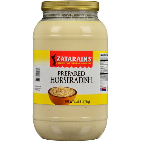 Zatarains Prepared Horseradish, 1 Gallon -- 4 per case