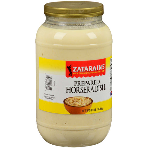 Zatarains Prepared Horseradish, 1 Gallon -- 4 per case