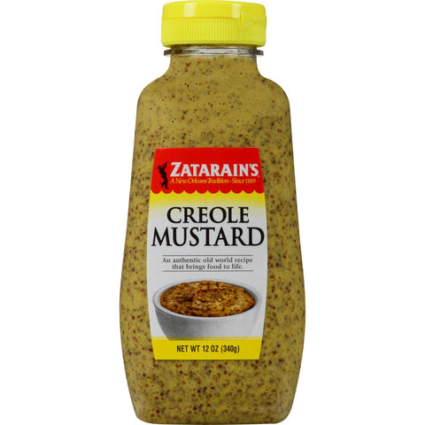 Zatarain`s Creole Mustard Squeeze Bottle, 12 oz. -- 12 per case